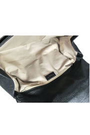 Current Boutique-Burberry - Black Leather Shoulder Bags