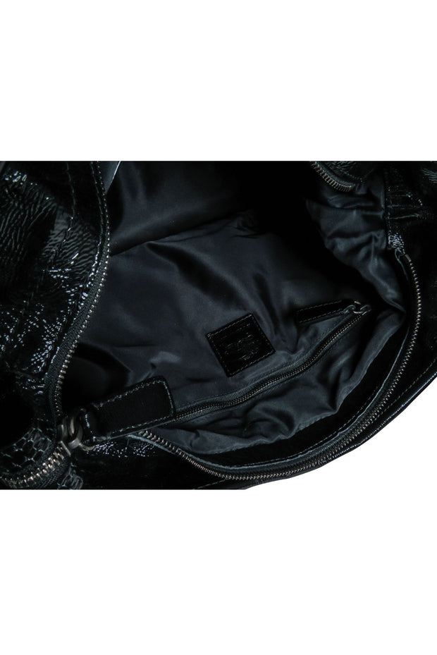Current Boutique-Burberry - Grey, Black, & Cream Plaid Shoulder Bag