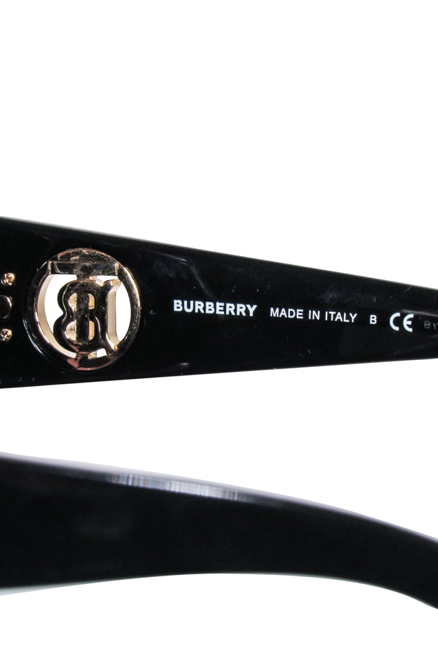 Current Boutique-Burberry - Black Oversized Sunglasses