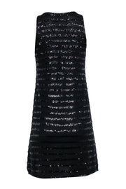 Current Boutique-Calypso - Black Knit Sleeveless Dress w/ Sequins Sz S