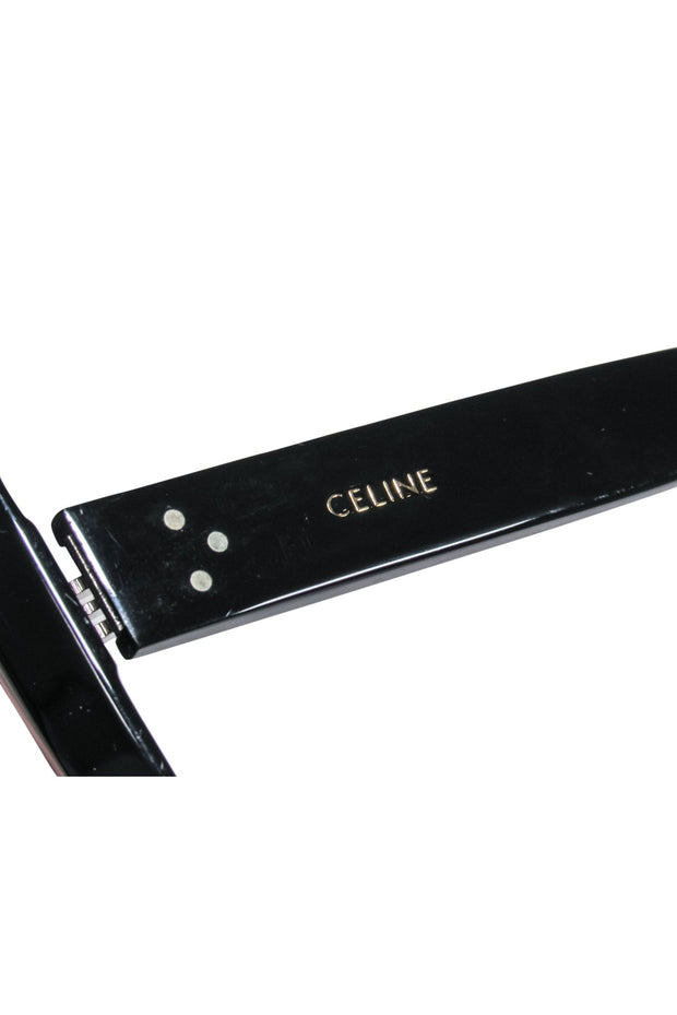 Current Boutique-Celine - Black Large Square Sunglasses