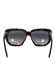 Current Boutique-Celine - Brown Tortoise Square Sunglasses