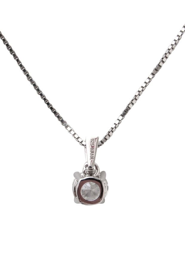 Current Boutique-Central Diamond Center - Sterling Silver Chain w/ Jewel Pendant