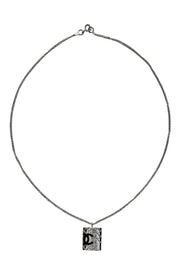 Current Boutique-Chanel - Silver-Toned Quilted Pendant Chain