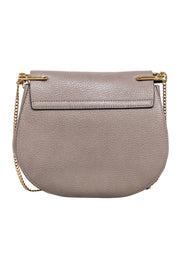 Current Boutique-Chloe - Motty Grey Grained Lambskin Drew Shoulder Bag