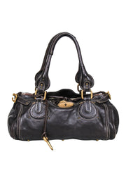 Current Boutique-Chloe - Brown Leather Medium Paddington Bag