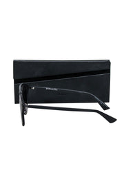 Current Boutique-Christian Dior - Black Cat Eye Aviator Sunglasses