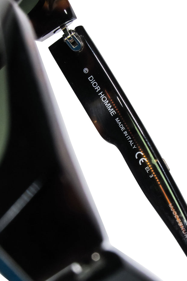 Current Boutique-Christian Dior - Black Rectangular Sunglasses