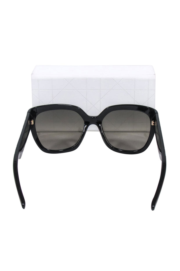 Current Boutique-Christian Dior - Iridescent Maroon Large Sunglasses