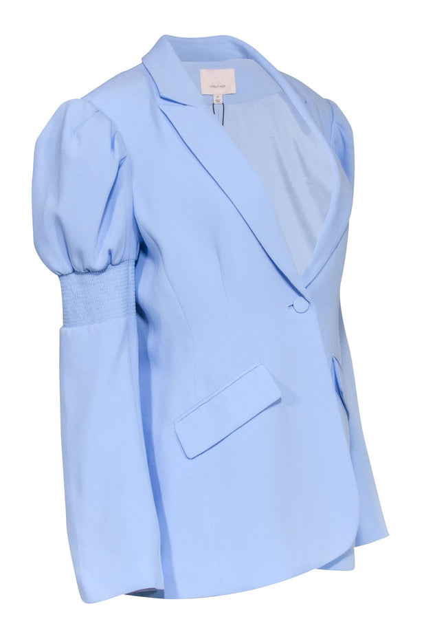 Current Boutique-Cinq a Sept - Powder Blue Single Button Blazer Sz 10