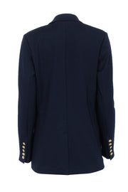 Current Boutique-Classic Six - Deep Navy Double Breasted Blazer Sz 6