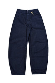 Closed - Dark Wash Barrel Leg "Ridge-X" Jeans Sz 6 - Current Boutique