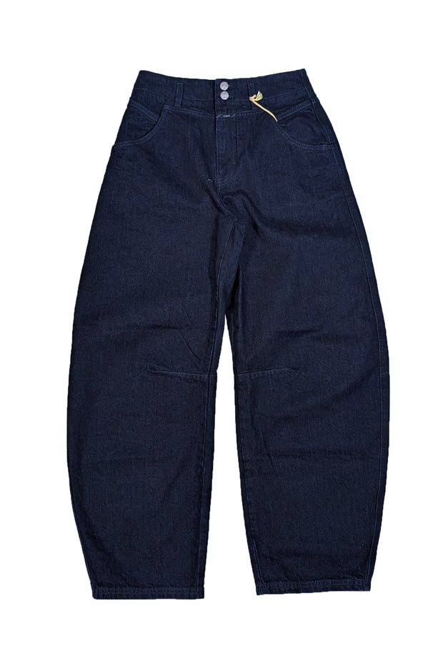 Closed - Dark Wash Barrel Leg "Ridge-X" Jeans Sz 6 - Current Boutique