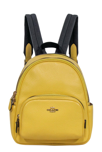 Current Boutique-Coach - Yellow Mini Backpack