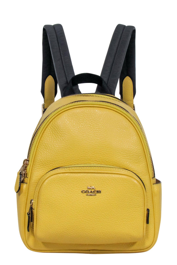 Current Boutique-Coach - Yellow Mini Backpack