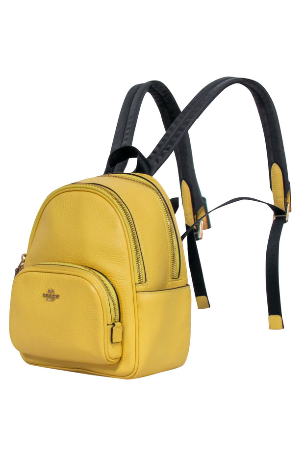 Current Boutique-Coach - Yellow Mini Backpack