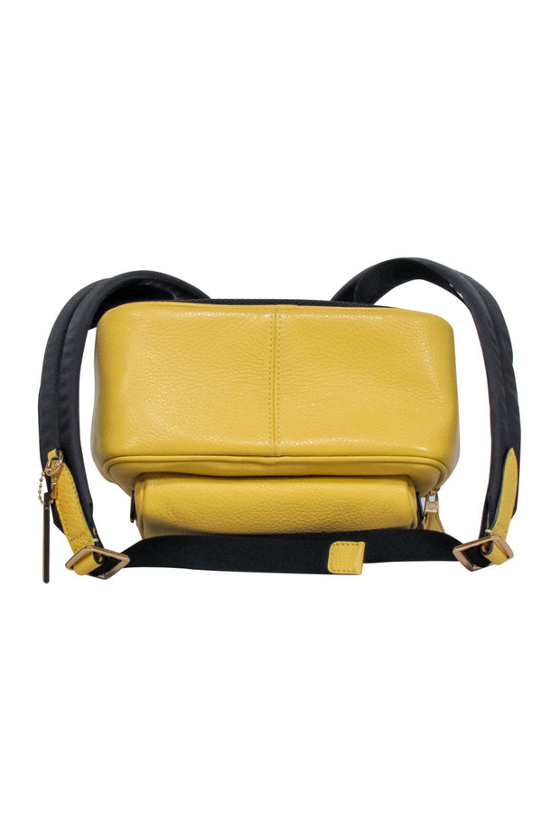 Current Boutique-Coach - Yellow Mini Backpack
