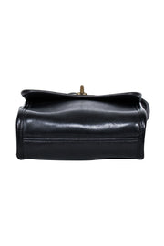 Current Boutique-Coach - Black Leather Vintage Mini Turnlock Crossbody Bag