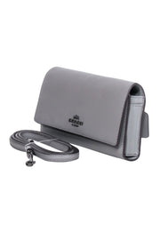 Current Boutique-Coach - Grey Slim Crossbody Bag