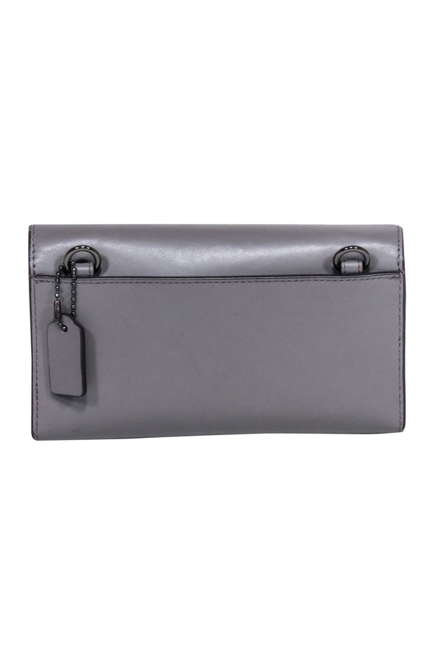 Current Boutique-Coach - Grey Slim Crossbody Bag