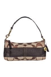 Current Boutique-Coach - Brown Monogram Canvas Handbag