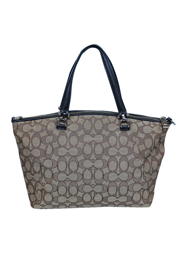Current Boutique-Coach - Brown Monogram "Prairie Satchel" Canvas Handbag