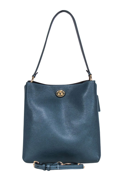 Current Boutique-Coach - Dark Green Leather Purse