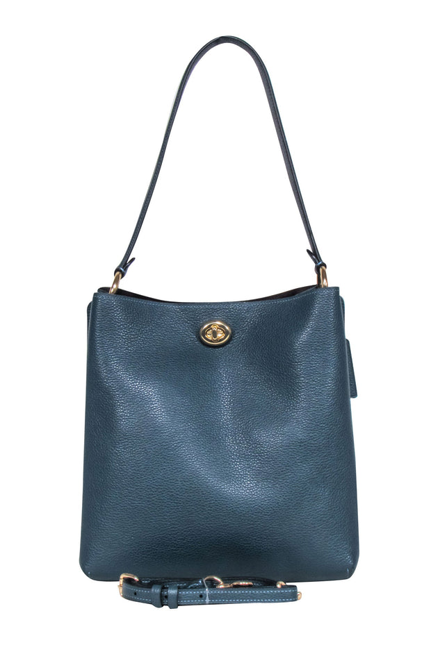Current Boutique-Coach - Dark Green Leather Purse
