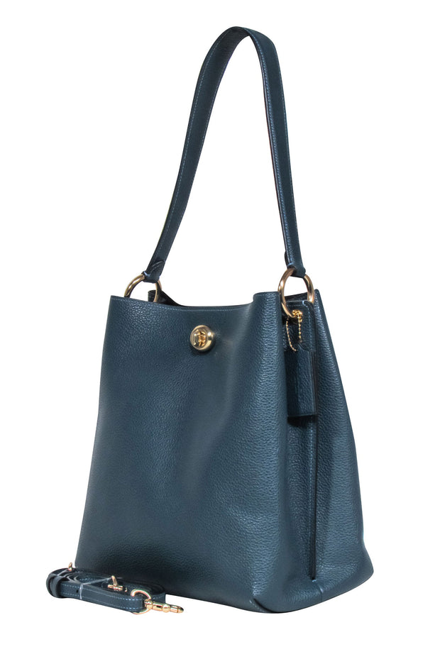 Current Boutique-Coach - Dark Green Leather Purse
