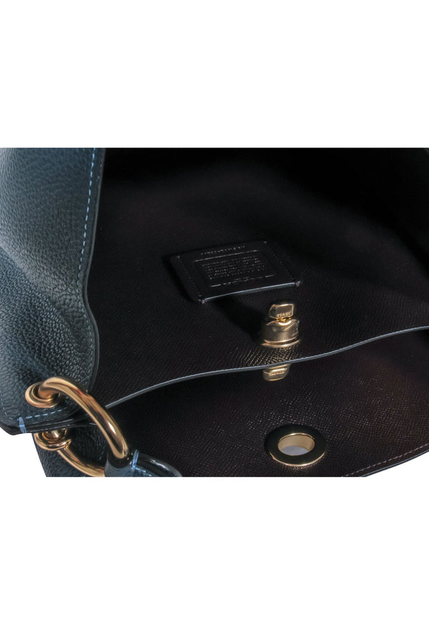 Current Boutique-Coach - Dark Green Leather Purse