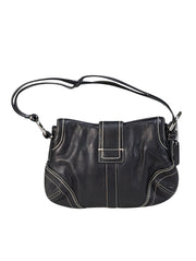 Current Boutique-Coach - Black Leather Shoulder Bag