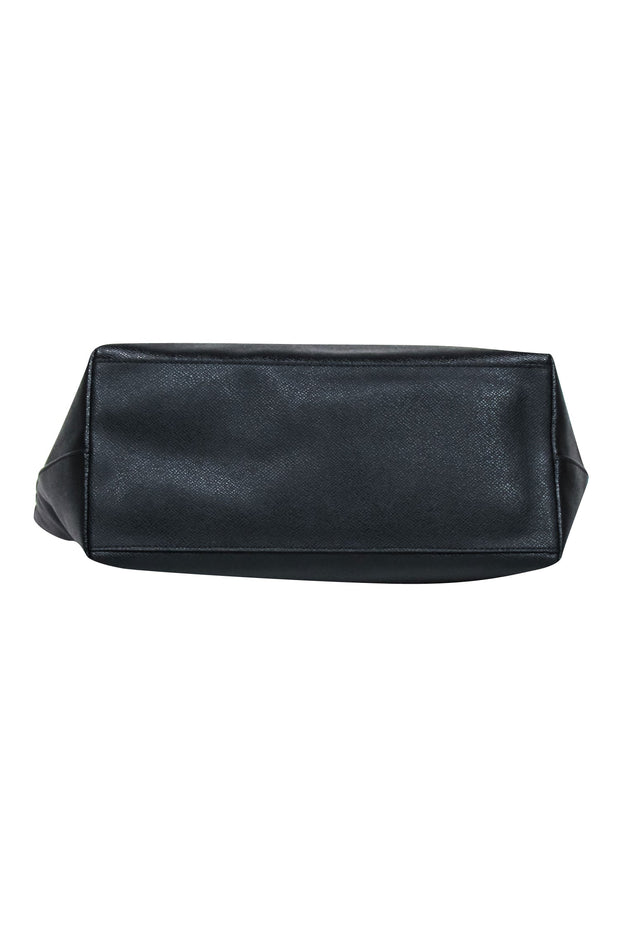 Current Boutique-Coach - Black Pebbled Leather Tote Bag