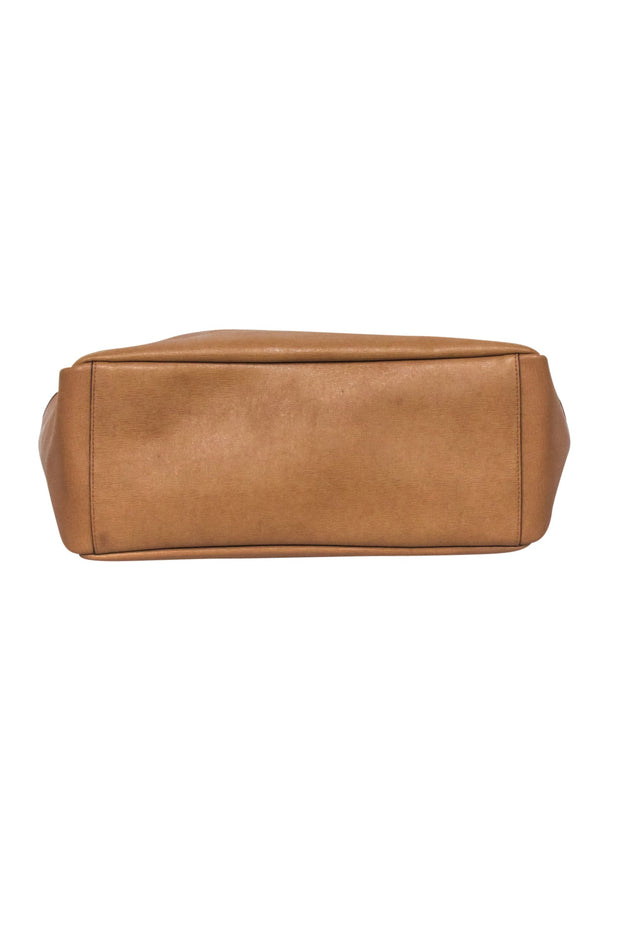 Current Boutique-Coach - Tan Saffiano Leather Tote Bag