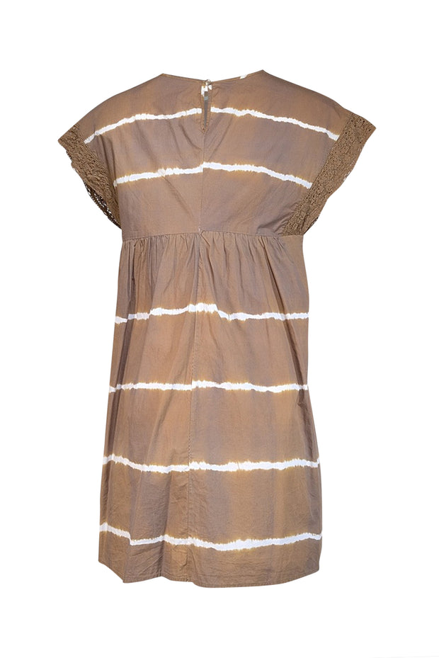 Current Boutique-Corey Lynn Calter - Moss Brown Cotton Tunic Dress Sz S