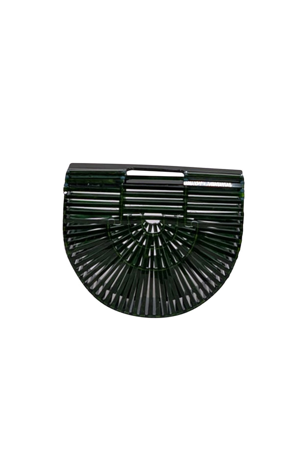 Current Boutique-Cult Gaia - Green Marbled Acrylic Ark Mini Bag