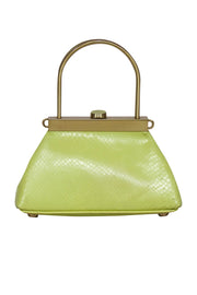 Current Boutique-Cult Gaia - Green Snake Skin Textured Crossbody Bag