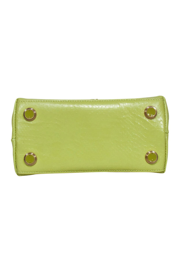 Current Boutique-Cult Gaia - Green Snake Skin Textured Crossbody Bag