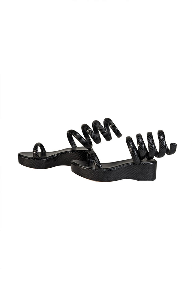 Current Boutique-Cult Gaia - Black "Gabi" Platform Sandal Sz 10