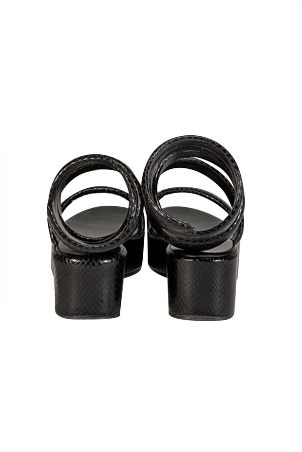 Current Boutique-Cult Gaia - Black "Gabi" Platform Sandal Sz 10