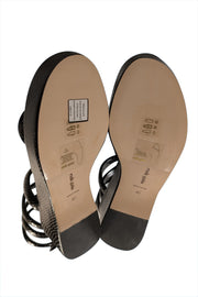 Current Boutique-Cult Gaia - Black "Gabi" Platform Sandal Sz 10