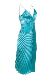 Current Boutique-Delfi - Mint Pleated Midi Dress Sz XS