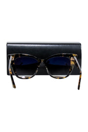 Current Boutique-Dita - Brown Tortoise Cat Eye Sunglasses