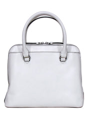 Current Boutique-DKNY - Ivory Structured Middle Strip Handbag