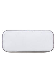 Current Boutique-DKNY - Ivory Structured Middle Strip Handbag