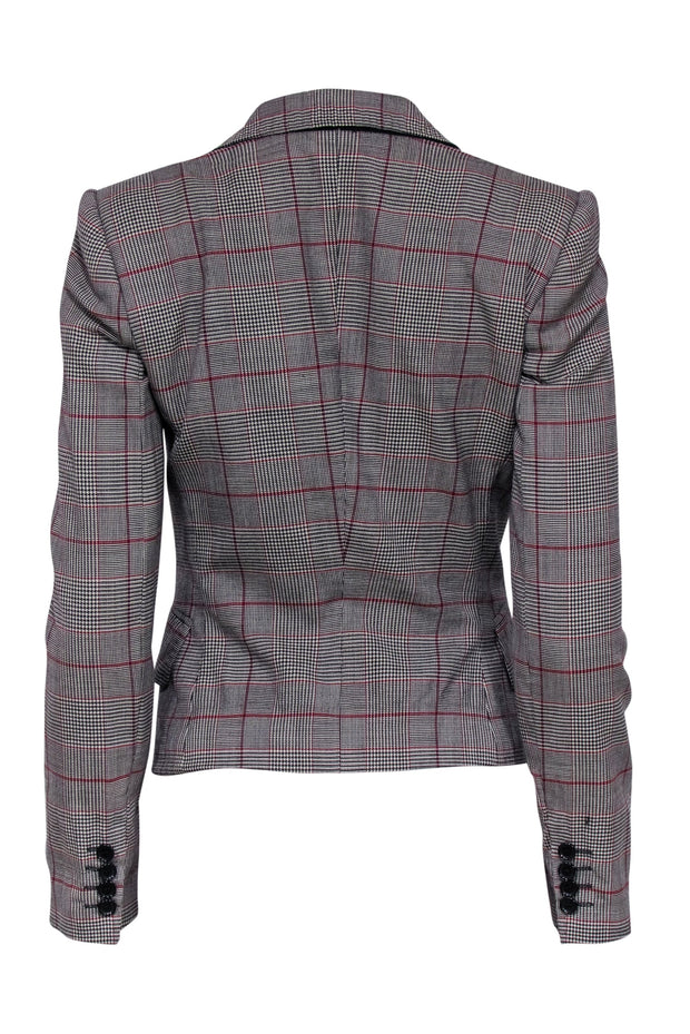 Current Boutique-Dolce & Gabbana - Beige, Black, & Red Plaid Blazer Sz 2