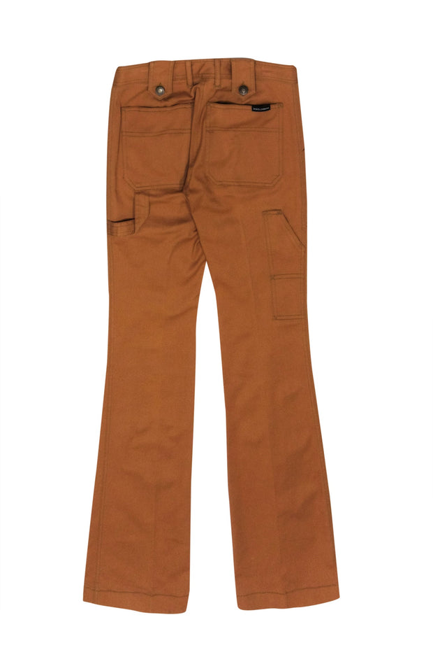 Current Boutique-Dolce & Gabbana - Tan Bootcut Casual Pants Sz 2