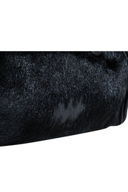 Current Boutique-Dolce & Gabbana - Black Calf Hair Textured Handbag