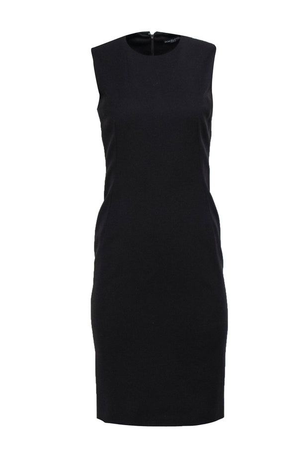 Current Boutique-Dolce & Gabbana - Brown Sleeveless Sheath Dress Sz 6