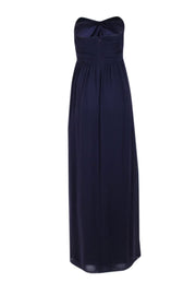 Current Boutique-Donna Morgan - Purple Strapless Maxi Formal Dress Sz 4