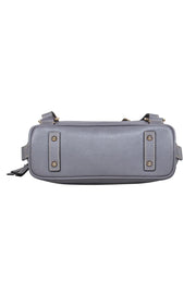 Current Boutique-Dooney & Bourke - Grey Zipper Around Saffiano Leather Backpack